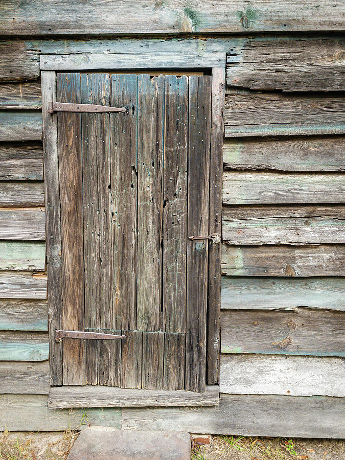 Old Barn Door, Charleston, South Carolina Photograph by Dawna Moore Photography