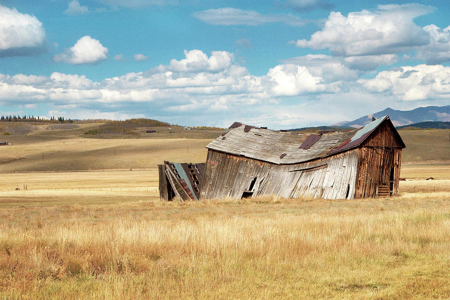 Old Barn in Colorado Photograph by James Steele