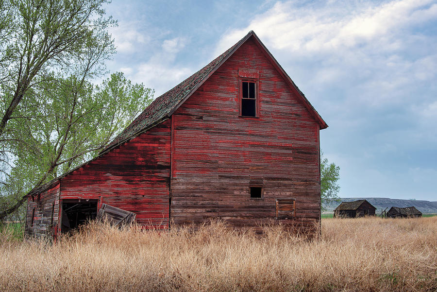 Old Barn Montana Photograph by Leland D Howard