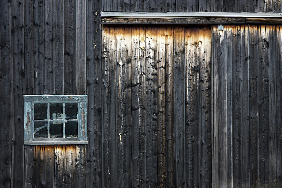 Old Barn Wall Photograph by White Mountain Images