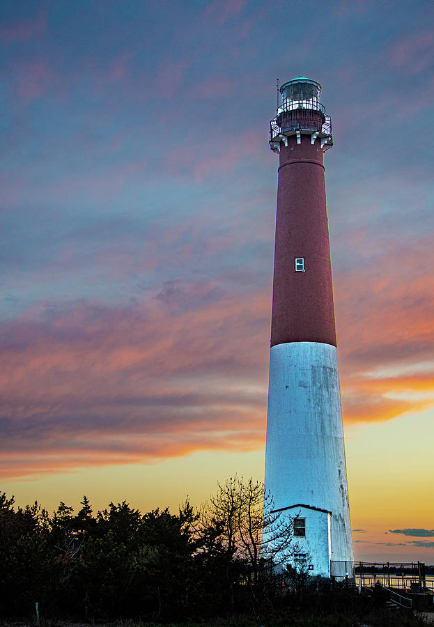 Old Barney Lighthouse Photograph by Jim Cook