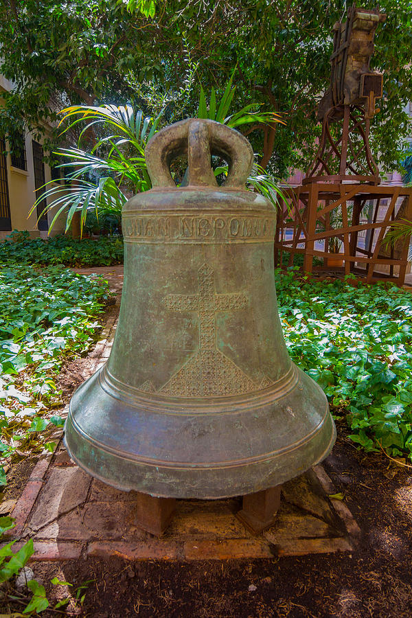 old bell of the cathedral of Malaga, Spain Photograph by James63