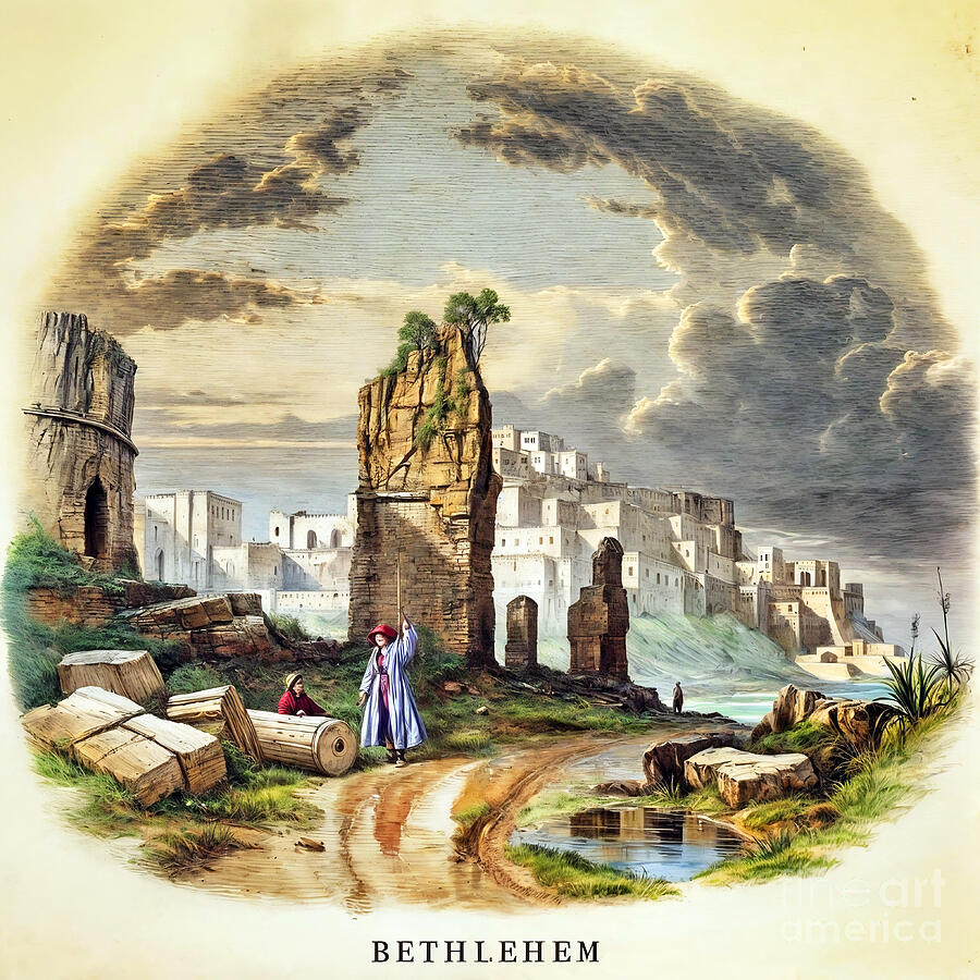 Old Bethlehem I Photograph by Munir Alawi Old Bethlehem I Photograph by Munir Alawi