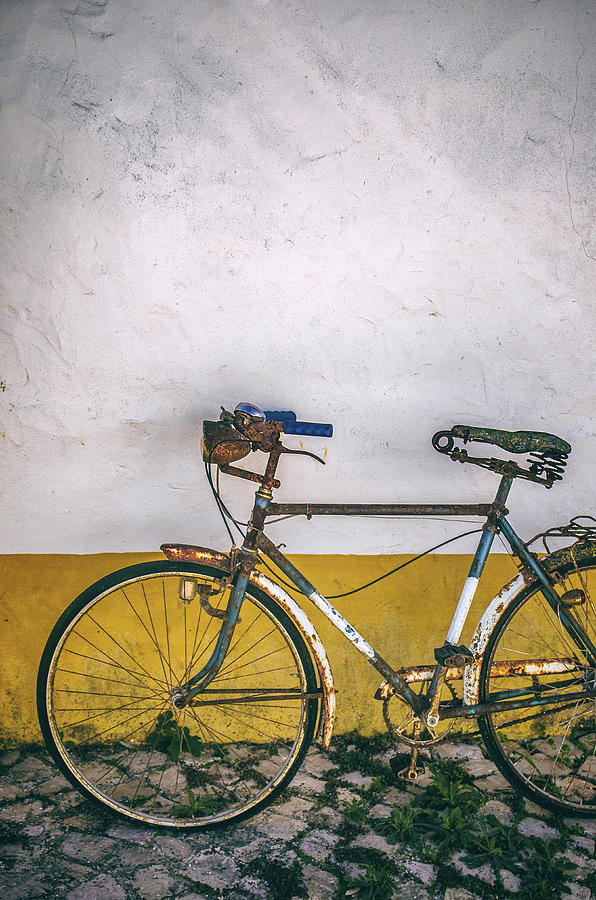 Old Bicycle Photograph by Carlos Caetano