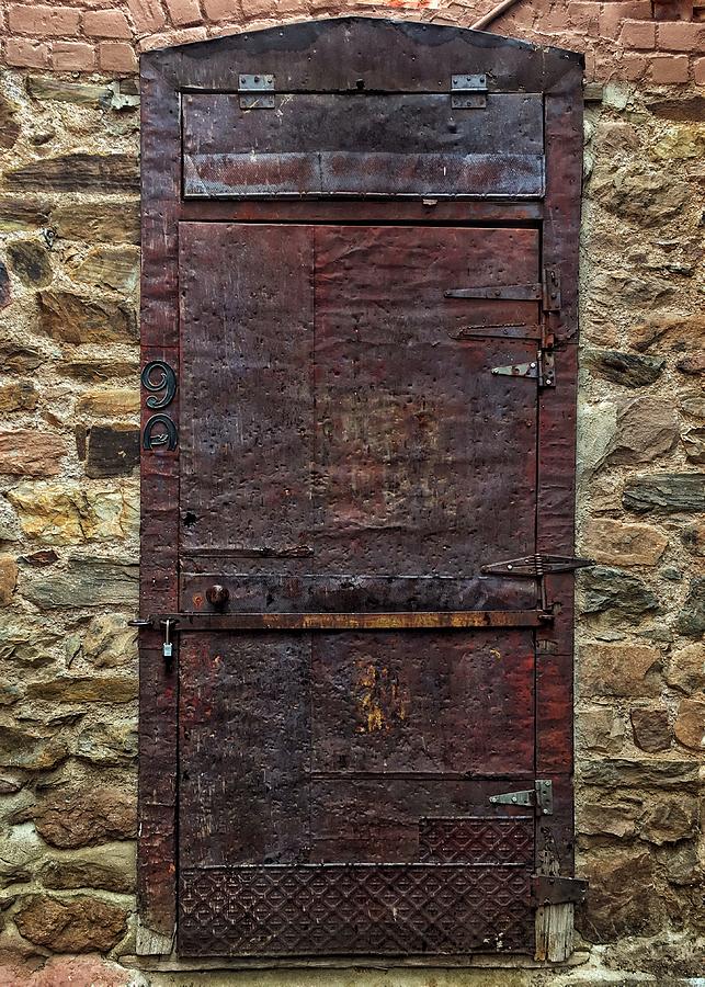 Old Bisbee Door  Photograph by Jerry Abbott