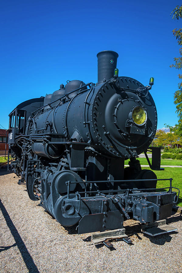 Old Black 4436 Engine Photograph by Garry Gay