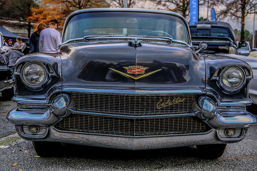 Old Black Cadillac  Photograph by Darryl Brooks