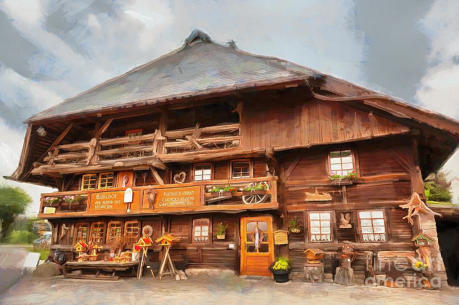 Old Black Forest Barn Photograph by Eva Lechner