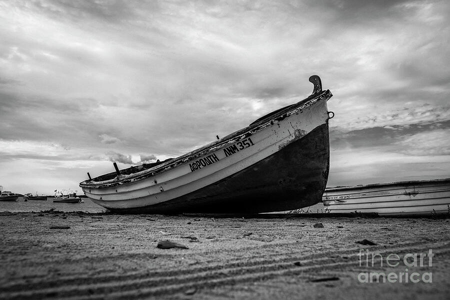 Old boat Photograph by Jelena Jovanovic