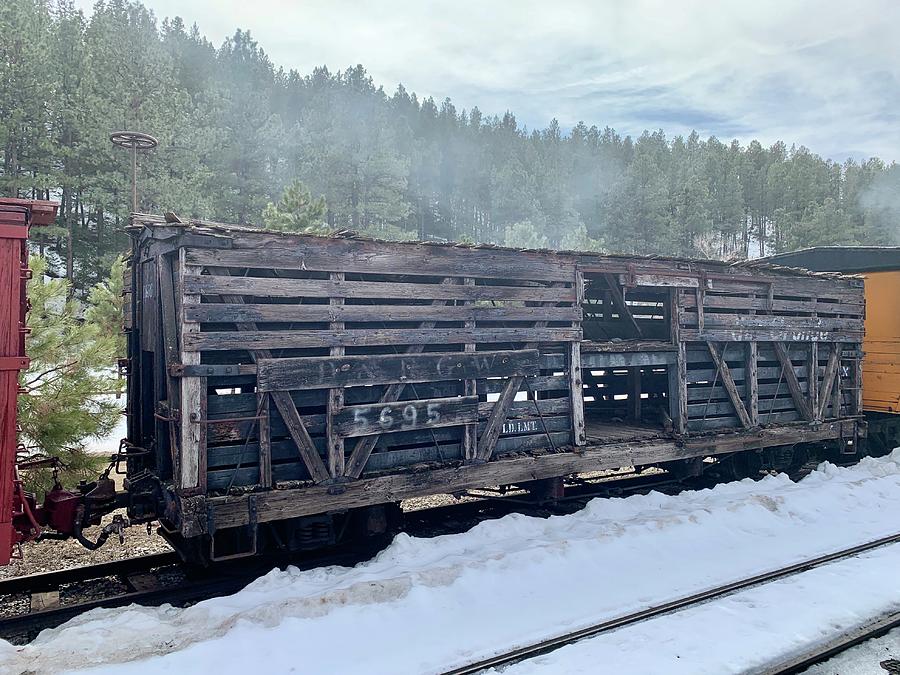 Old Boxcar Photograph by Denise Benson - Pixels