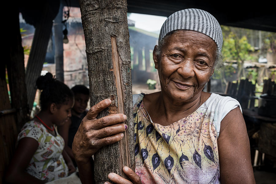 Old brazilian woman at home, Rio de Janeiro State, Brazil Photograph by Igor Alecsander