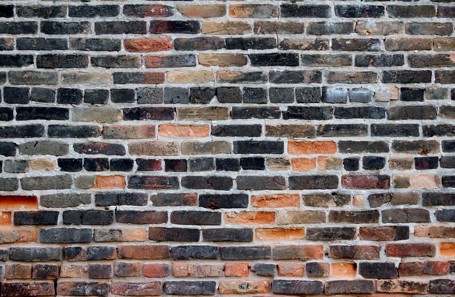 Old Brick Wall Photograph by Cynthia Guinn