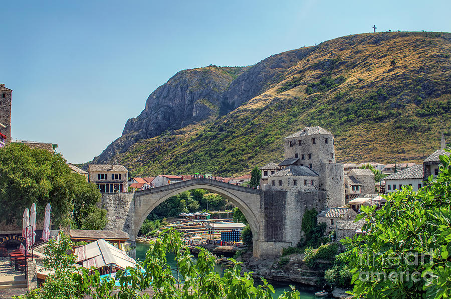 Old Bridge In Mostar Photograph by Nina Ficur Feenan