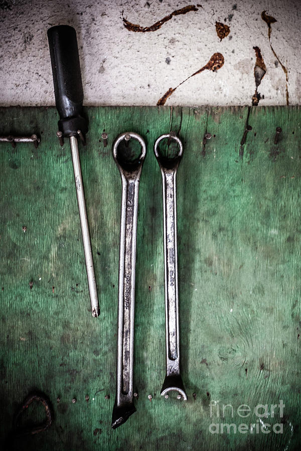Old broken tools Photograph by Raphael Bittencourt