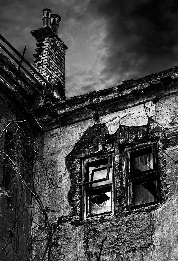 Abandoned Photograph - Old building before the storm by Rostislav Bouda Abandoned Photograph - Old building before the storm by Rostislav Bouda