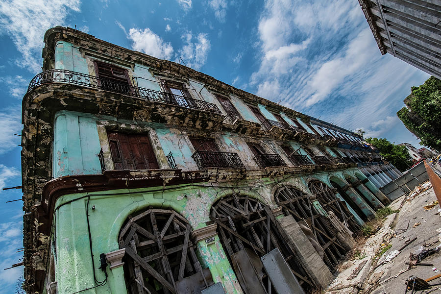 Old building. Havana. Cuba Photograph by Lie Yim