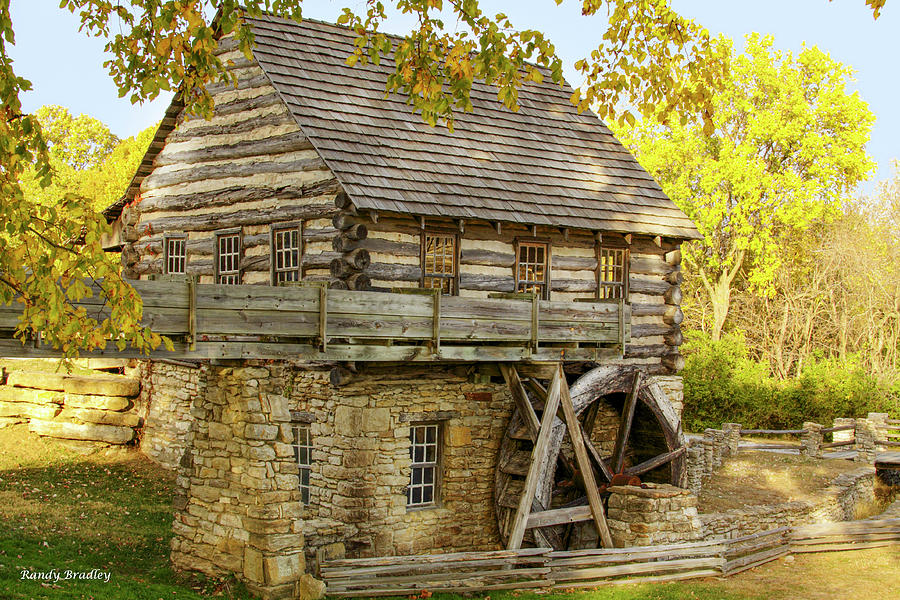 Old Cabin Mill  Photograph by Randy Bradley