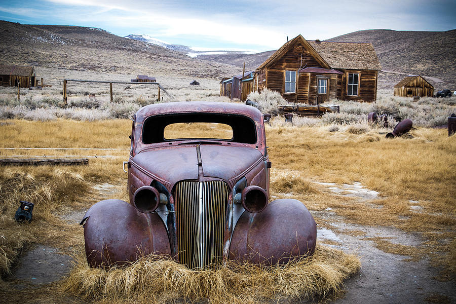 Old Car and Shack Photograph by Andrew Dodson