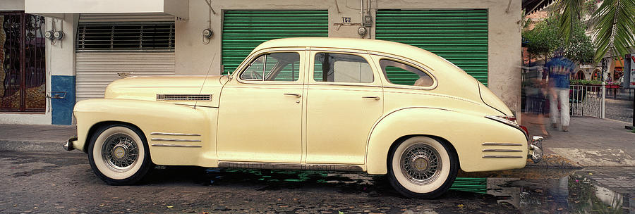 Old Car in Puerto Vallarta,Mexico Photograph by Newton Powell - Pixels