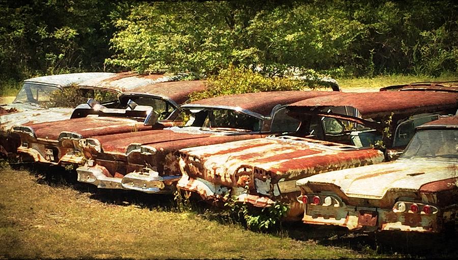 Old cars Photograph by Forrest Fortier