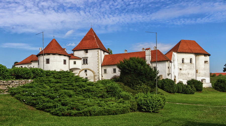 Old castle and city park in Varazdin, Croatia Photograph by Elenarts - Elena Duvernay photo