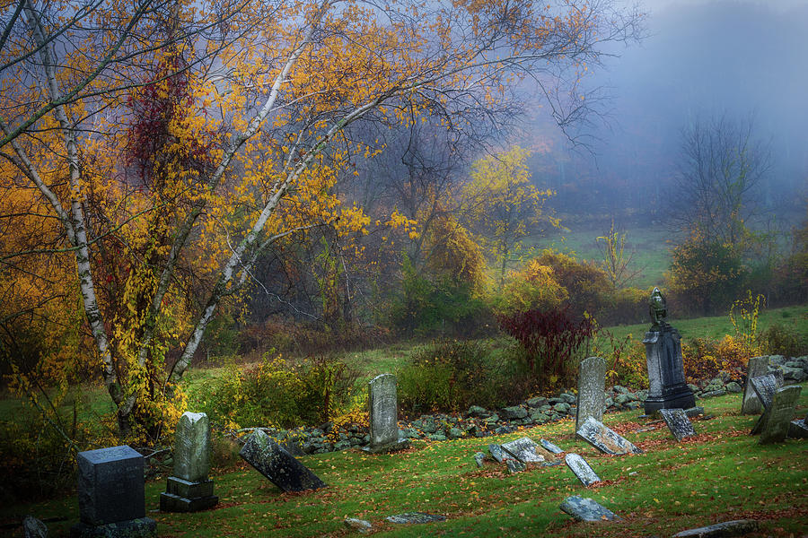 Old Cemetery Photograph by Bill Wakeley