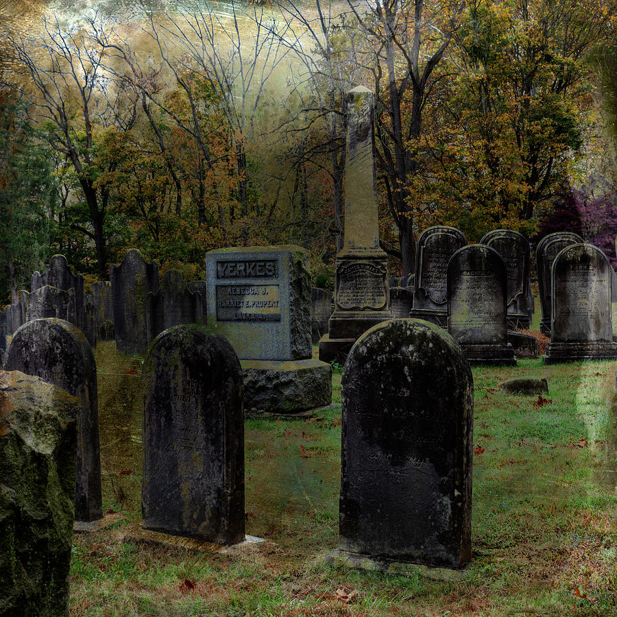 Old Cemetery Photograph by Denise Harty - Fine Art America