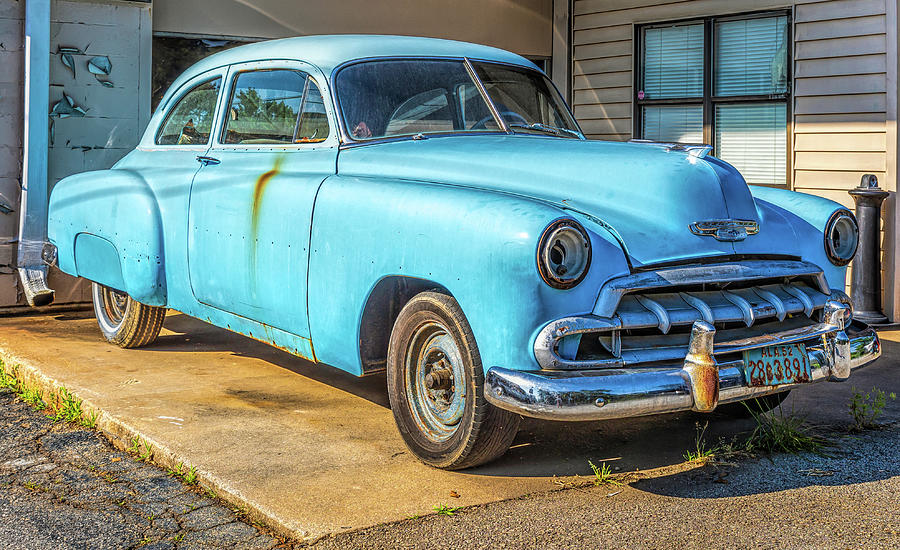 Old Chevrolet Sedan in Hiram, Georgia  Photograph by Peter Ciro