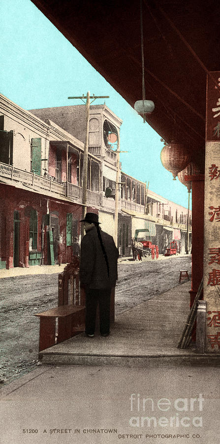 Old Chinatown in Los Angeles Photograph by Sad Hill - Bizarre Los Angeles Archive