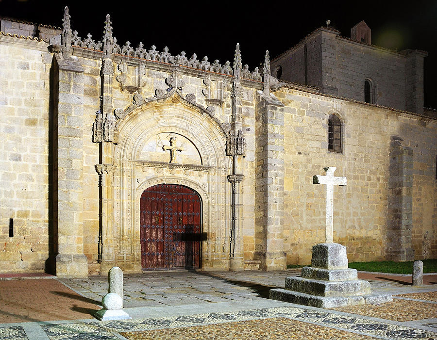 Old church by night Photograph by Correcaminos112