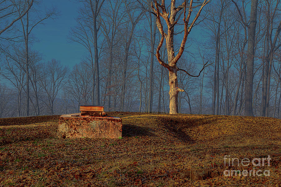 Travel Photograph - Old Cistern Fort Benton by Larry Braun Travel Photograph - Old Cistern Fort Benton by Larry Braun