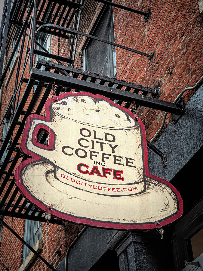 Old City Coffee Cafe Photograph by Kristia Adams