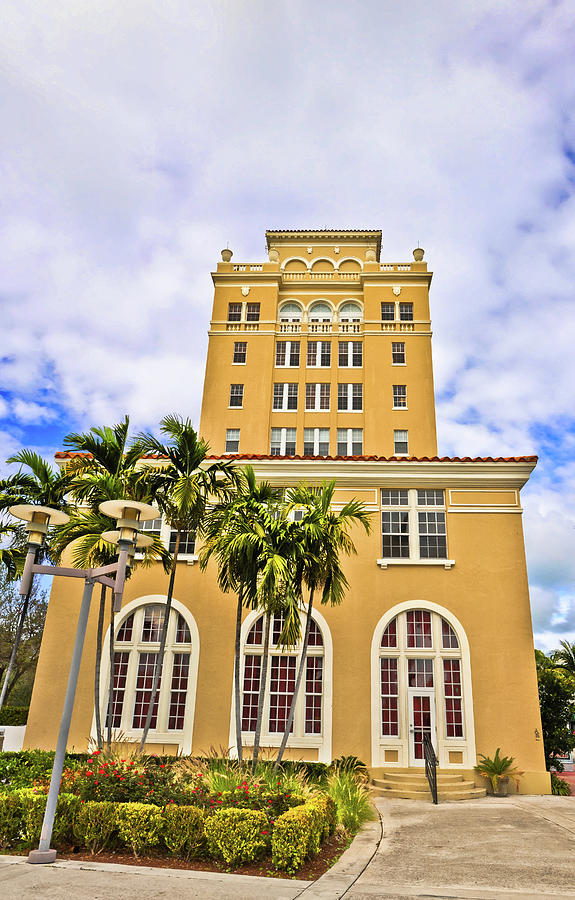 Old City Hall Miami Art Deco Photograph by David Berg - Fine Art America