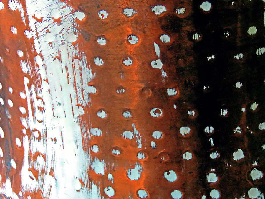 Old Copper Abstract Photograph by Connie Fox