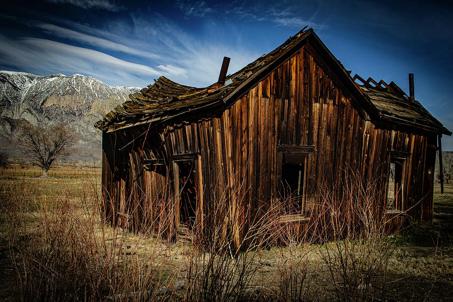 Old country cabin Photograph by Phil Watts - Fine Art America