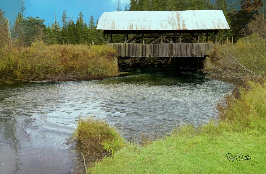Old covered bridge in Northern New Hampshire. by Rusty R Smith Old covered bridge in Northern New Hampshire. by Rusty R Smith