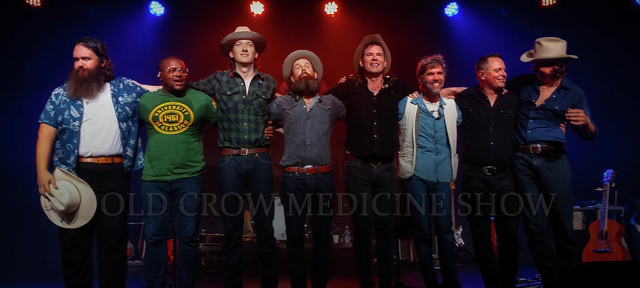 Old Crow Medicine Show in Glasgow Photograph by Micah Offman Old Crow Medicine Show in Glasgow Photograph by Micah Offman