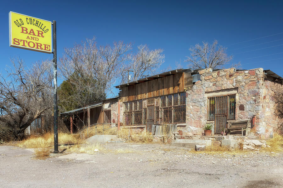 Old Cuchillo Bar and Store - New Mexico Ghost Town Photograph by Susan Rissi Tregoning