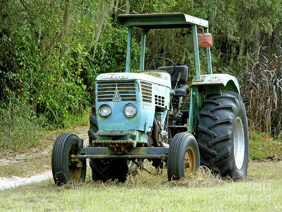 Old Deutz Tractor  Photograph by D Hackett