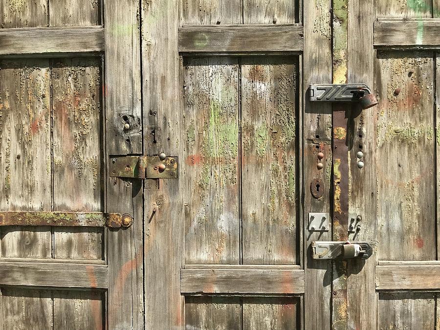 Old Door With Fittings Photograph By Jan Dolezal Fine Art America 