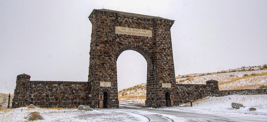 Old Entrance To Yellowstone Photograph by Paul Freidlund
