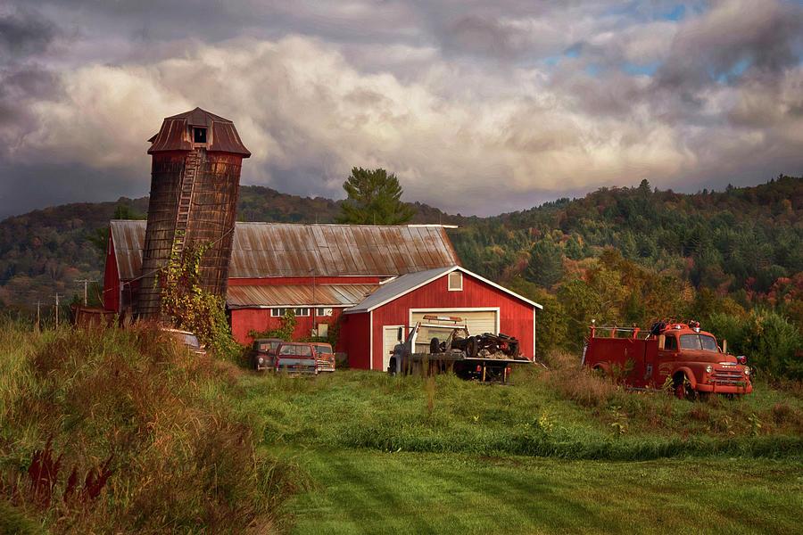 Old Farm Americana Photograph