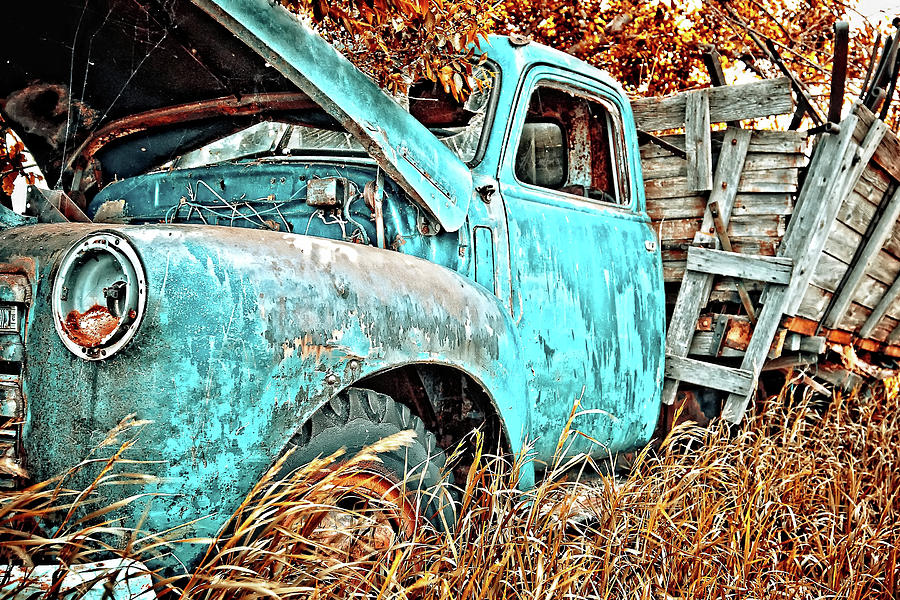 Old Farm Truck Photograph by Scott Prokop - Pixels