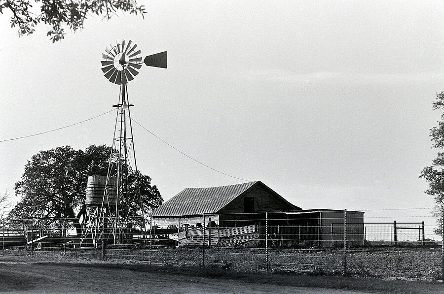 Old Farm Windmill Photograph by Stephen Tulcus - Fine Art America