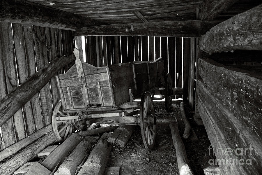 Old Farming Wagon Photograph by Phil Perkins