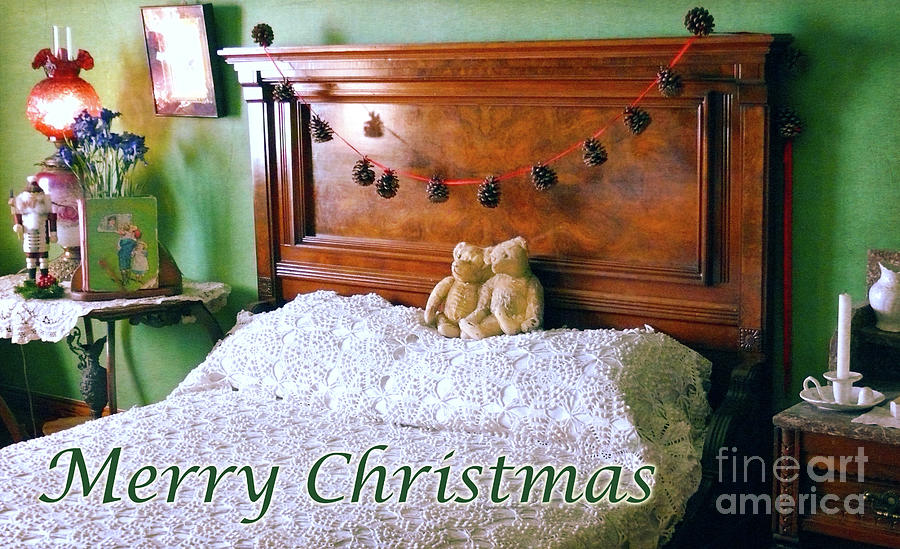Old Fashioned Merry Christmas Photograph by Maria Janicki