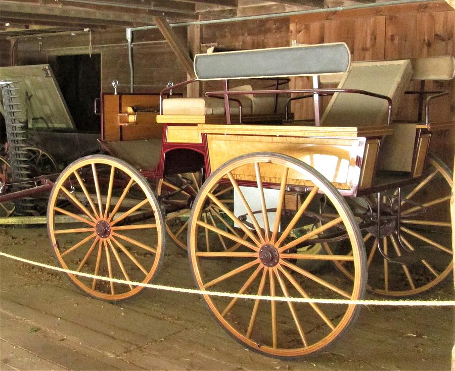 Old Fashioned Wheels Photograph by Jackie Locantore - Fine Art America