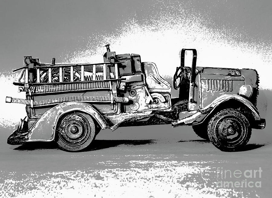 Old fire truck Photograph by Jorgo Photography