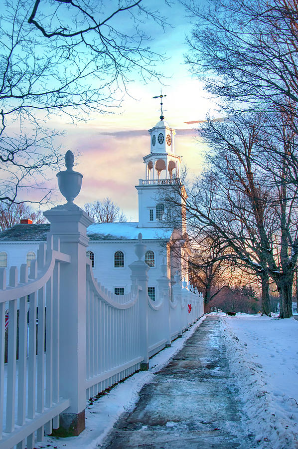 Old First Church - Bennington Vermont Photograph by Joann Vitali