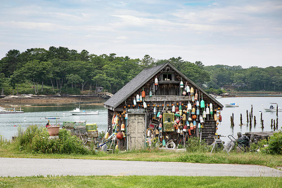 Old Fish House Shanty Photograph by Denise Kopko